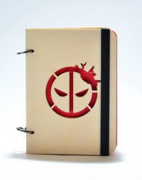 Скетчбук Deadpool. С деревянной обложкой