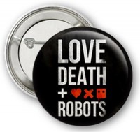 Значок LOVE DEATH ROBOTS (много видов на выбор)