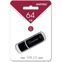 Флешка USB Smart Buy Crown Black (64Gb)