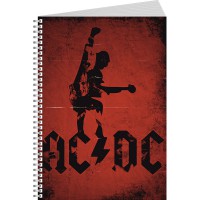Тетрадь AC/DC (много видов на выбор)