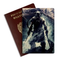 Обложка на паспорт SKYRIM #2