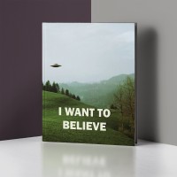 Школьный дневник I WANT TO BELIEVE #1 (твёрдая обложка)