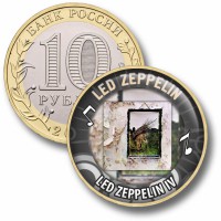 Коллекционная монета LED ZEPPELIN #09 PRESENCE