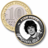 Коллекционная монета PINK FLOYD #06 РИЧАРД РАЙТ