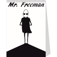 Блокнот MR. FREEMAN (много видов на выбор)
