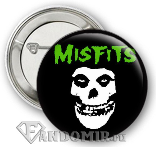 Значок MISFITS (много видов на выбор)
