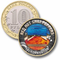 Коллекционная монета RED HOT CHILI PEPPERS #15 CALIFORNICATION