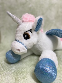 Мягкая игрушка ЕДИНОРОГ - Unicorn shiny hoof (40см)