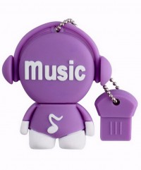 Флешка MUSIC. Фиолетовый (8Gb) 