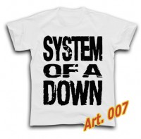 Футболка SYSTEM OF A DOWN (арт.007)