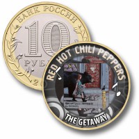 Коллекционная монета RED HOT CHILI PEPPERS #19 THE GETAWAY