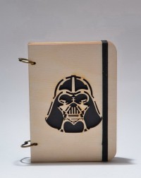 Скетчбук ЗВЁЗДНЫЕ ВОЙНЫ - Darth Vader. С деревянной обложкой
