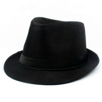 Шляпа с узкими полями Чёрная