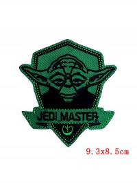 Нашивка Йода Jedi master (9 см)